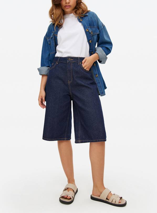 Dark Denim Jorts 12